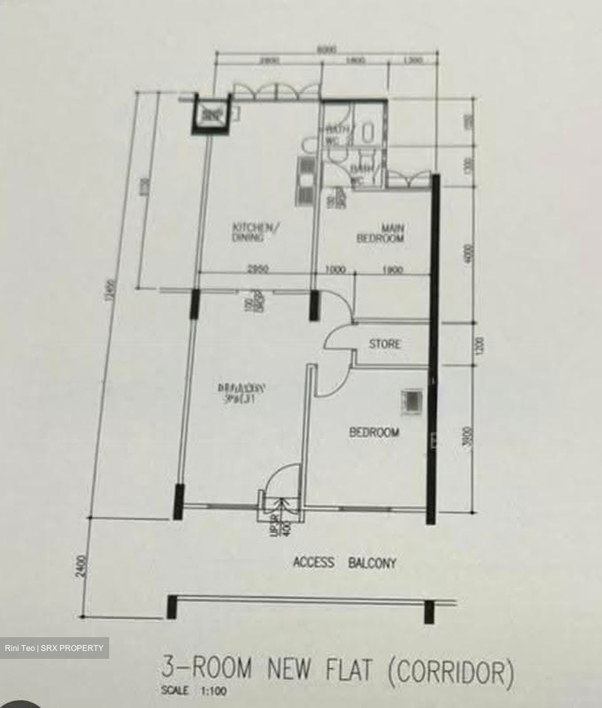Blk 343 Clementi Avenue 5 (Clementi), HDB 3 Rooms #633560091